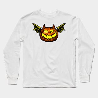 Pumpkin Bat Long Sleeve T-Shirt